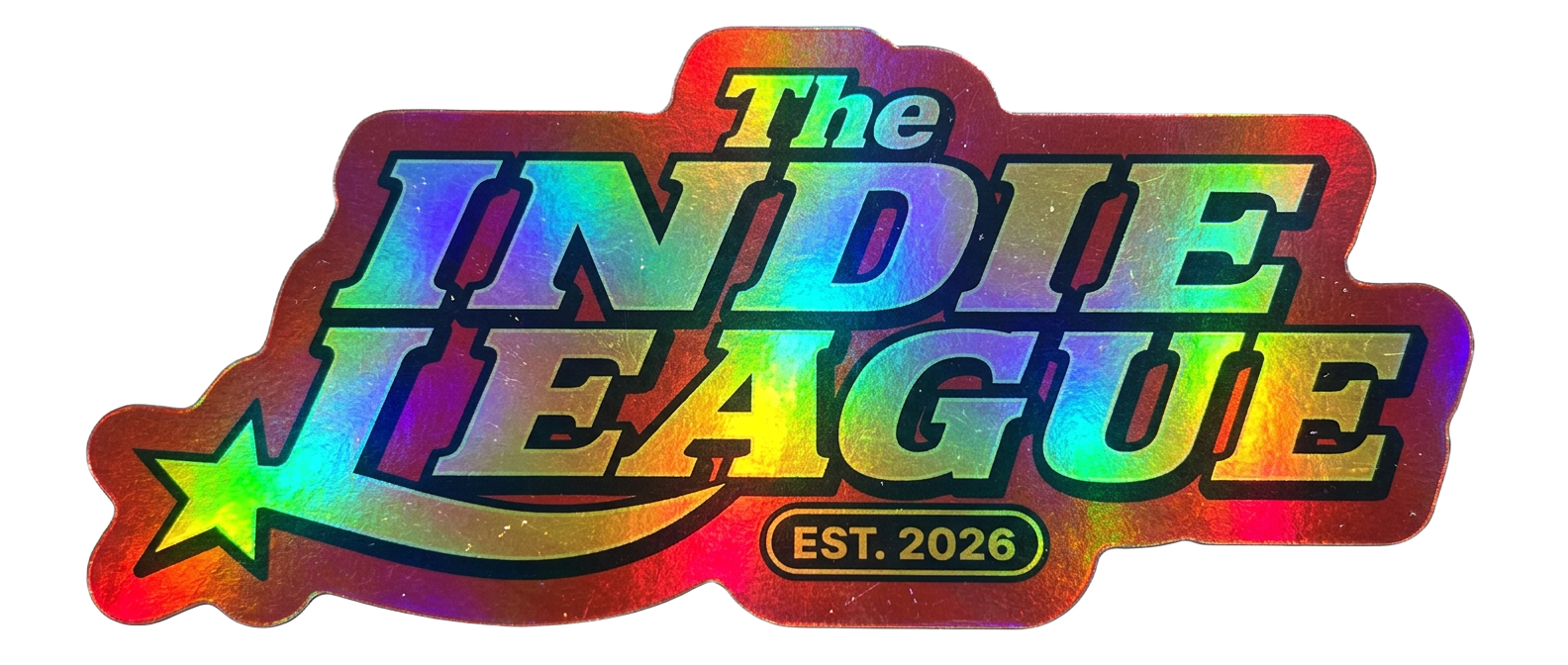 Indie League Logo Sticker